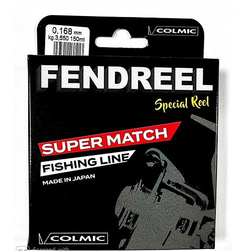 Colmic Fendreel Super match 0.185mm 150m najlon 