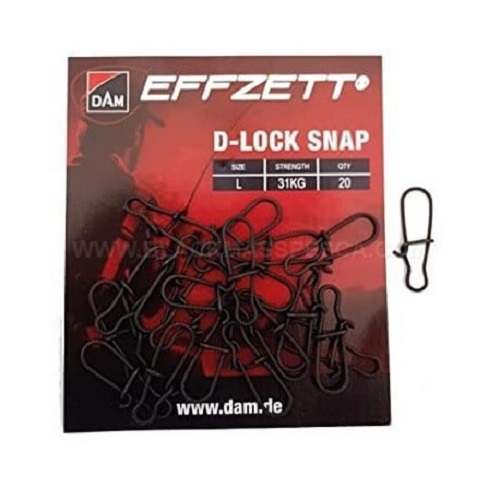Dam Effzett D-lock Snap kopča L