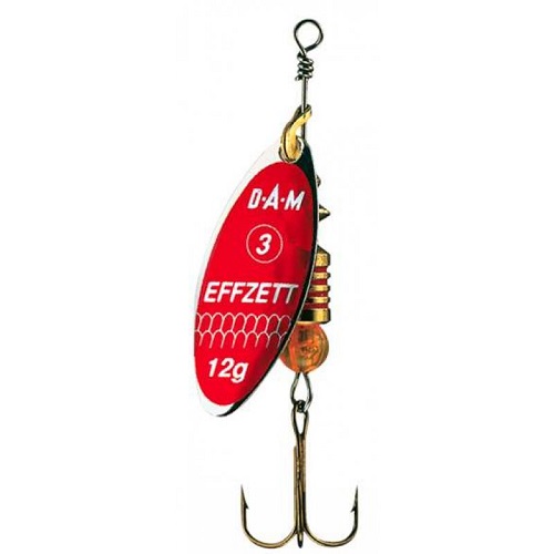 DAM Effzett Predator Red Glitter 17gr leptir 4