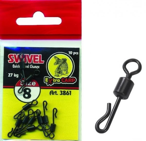 Extra Carp Quick Change Swivel 10