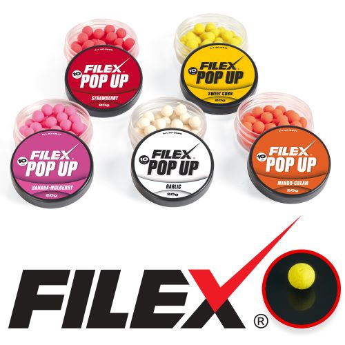 Filex Fluo Pop Up 10mm Mango-Cream