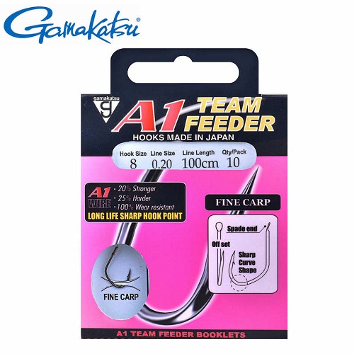Gamakatsu A1 Team Feeder Fine Carp 10 vezana udica  