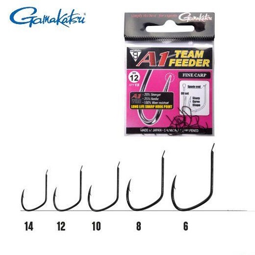 Gamakatsu A1 Team Feeder Fine Carp 10 udica