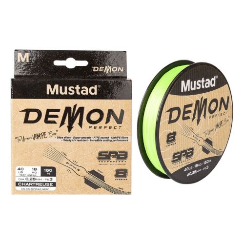 Mustad Demon Perfect 8 Braid 150m 0.25mm
