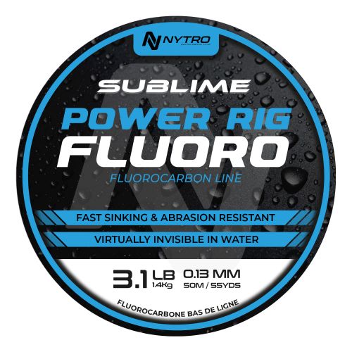 Nytro Fluorocarbon Sublime Power Rig 0.15mm 50m