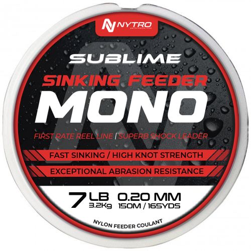 Nytro Sublime feeder 0.20mm 150m sinking najlon