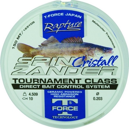 Rapture Spin Crystal Zander 0.255mm 150m najlon