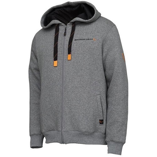 Savage Gear  Classic Zip Grey Melange XXL dukserica