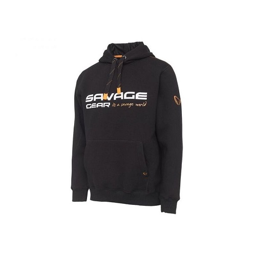 Savage Gear Cosmo Black Ink L dukserica