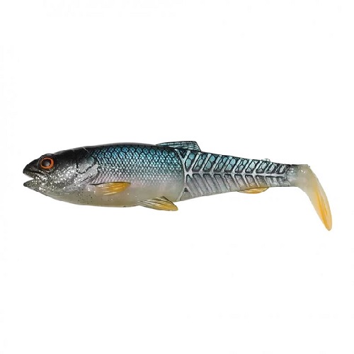 Savage Gear Craft Canniball Paddletail Green Silver 10.5cm 12gr