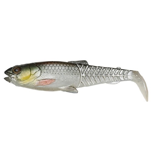 Savage Gear Craft Canniball Paddletail Green Silver 12.5cm 20gr