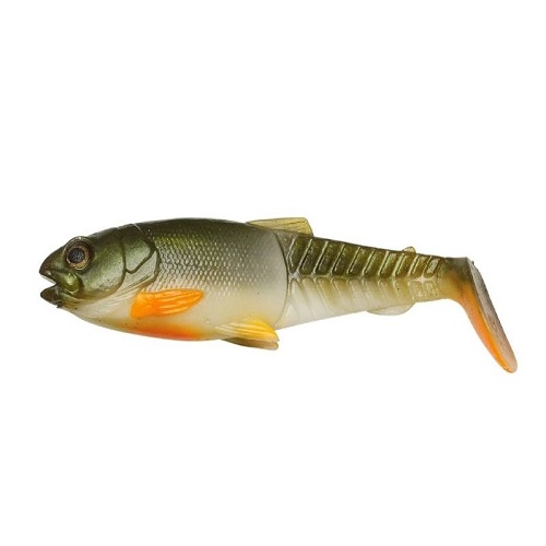 Savage Gear Craft Canniball Paddletail Olive Hot Orange 6.5cm 4g