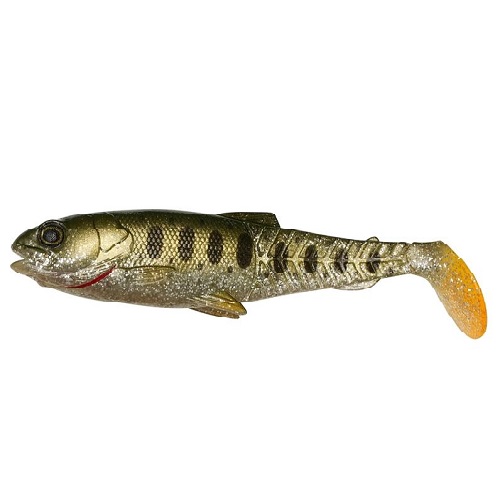 Savage Gear Craft Canniball Paddletail Olive Silver Smolt 8.5cm 7gr
