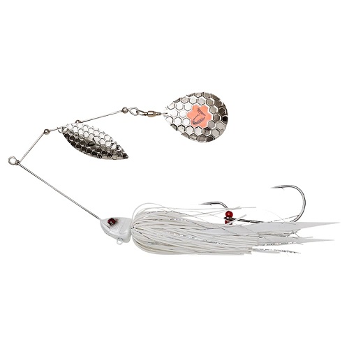 Savage Gear Da Bush Spinner Bait White Silver 14cm 21gr