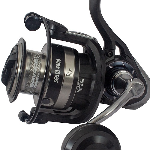 Savage Gear SGS8 Moulinet Pêche Mer Résistant Sel - Taille 5000 Robuste Et Fiable