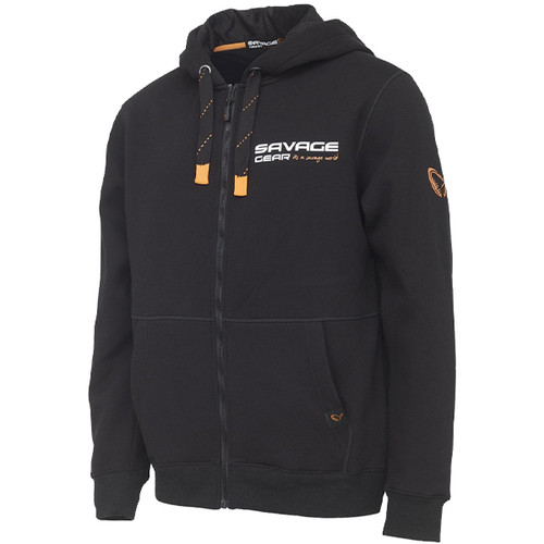 Savage Gear Urban Zip black Ink L dukserica