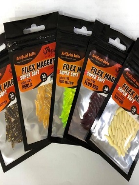 Fil Fishing Filex Maggots Fluo Red