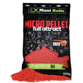 Micro Pellet Full Attract 2mm 800gr Strawberry