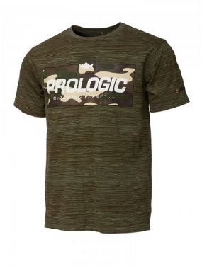 Prologic Bark Print Burnt Olive Green L majica