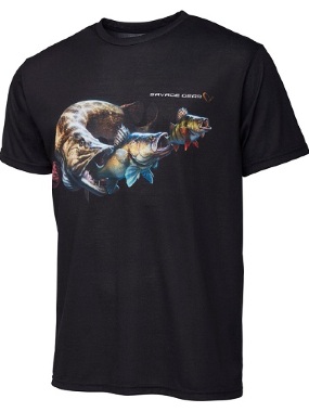 Savage Gear Cannibal Black XL majica