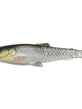 Savage Gear Craft Canniball Paddletail Green Silver 12.5cm 20gr