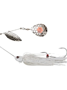 Savage Gear Da Bush Spinner Bait White Silver 16cm 32gr