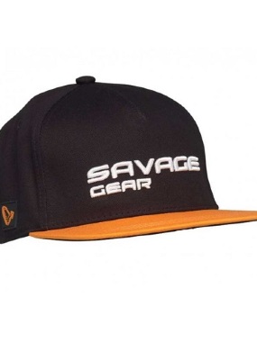 Savage Gear Flat Peak 3D Black kačket