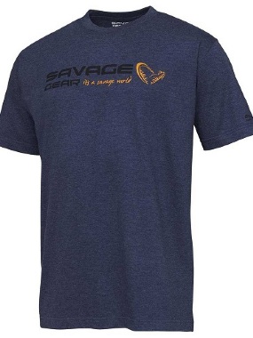Savage Gear Signature Logo Blue M majica