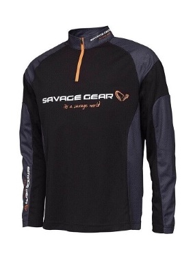 Savage Gear Tournament Dugi Rukavi Black Ink XXL dres